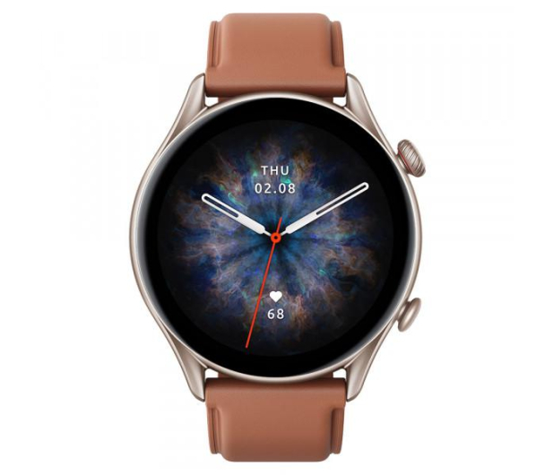 Amazfit Amazfit GTR 3 Pro Brown Leather - 693124 - zdjęcie